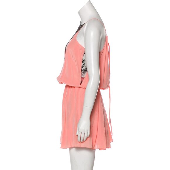 MASON Silk Sleeveless Mini Dress Size: S | US 4 - Picture 2 of 3